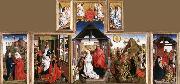 unknow artist Nativity Triptych china oil painting reproduction